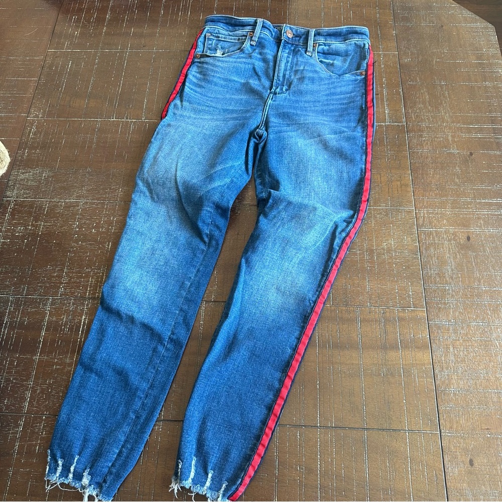 Abercrombie Jeans With Hem Detail